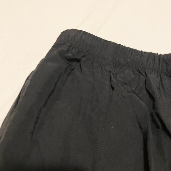 Bluenotes Denim Parachute Pants Black Nylon Womens Size Small - Picture 13 of 16